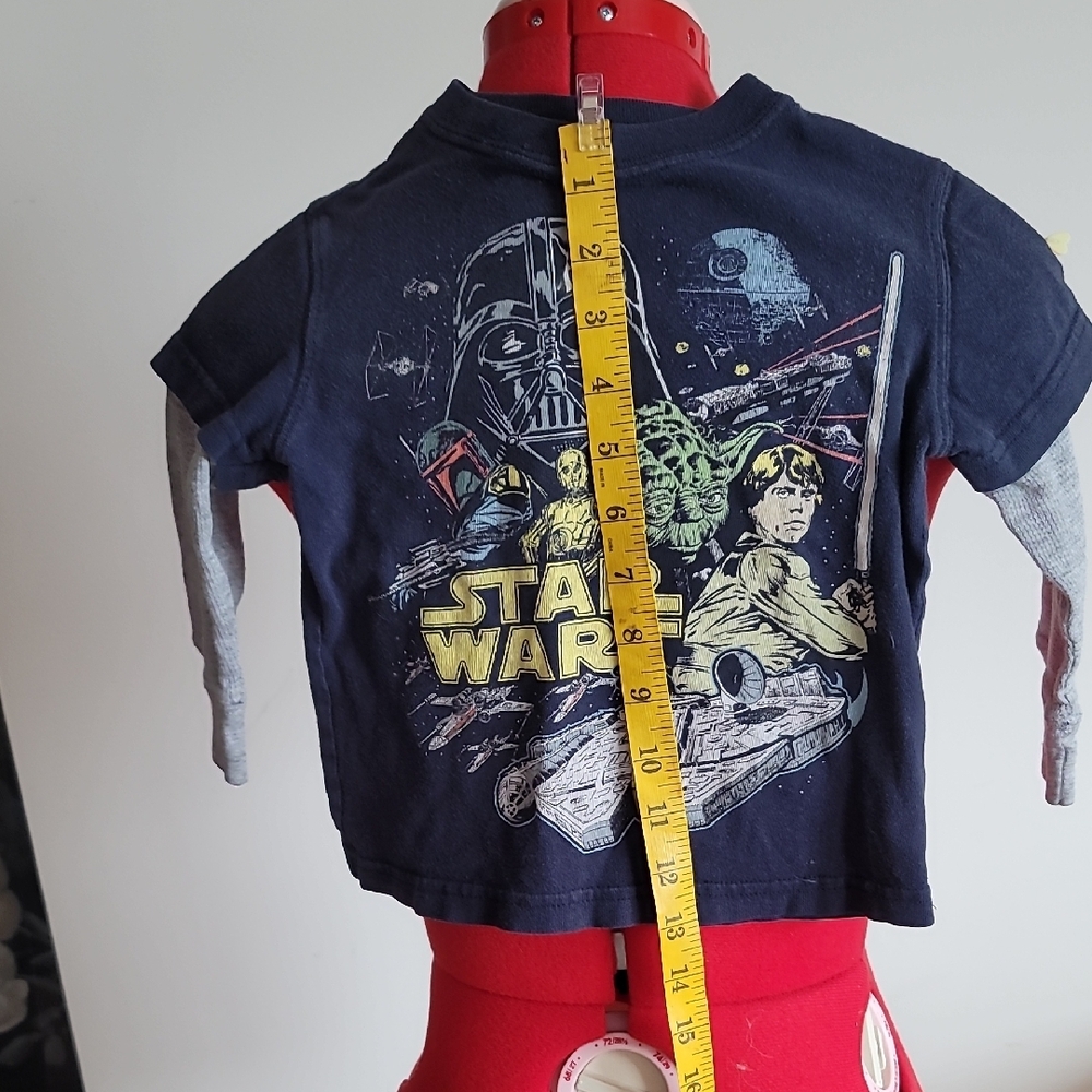 Star Wars Kids Jacket - Black and Gray with Iconic Print - Picture 4 of 5
